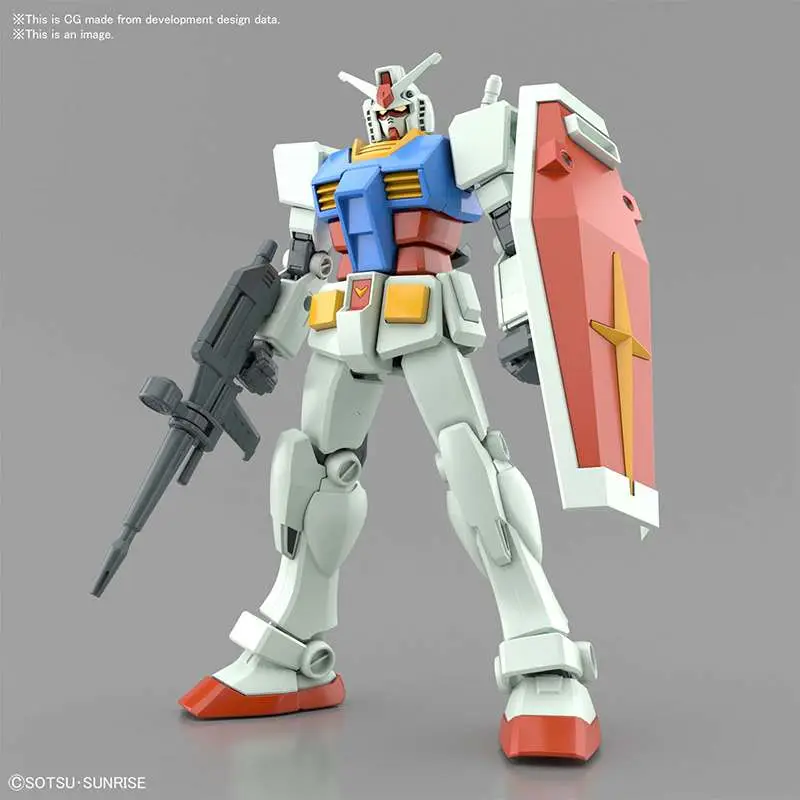 Maquette Gundam eg rx 78 2 full weapon set